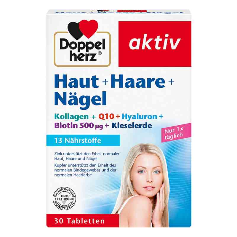 Doppelherz Haut + Haare + Nägel Tabletten 30 stk Ihre günstige Online