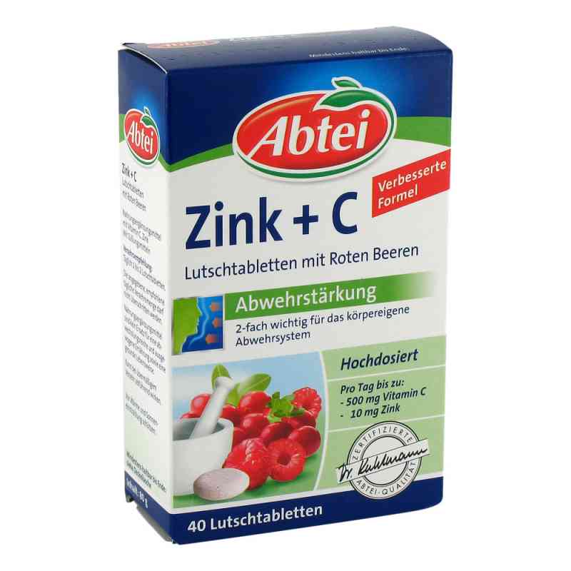 Abtei Zink+c mit roten Beeren Lutschtabletten 40 stk