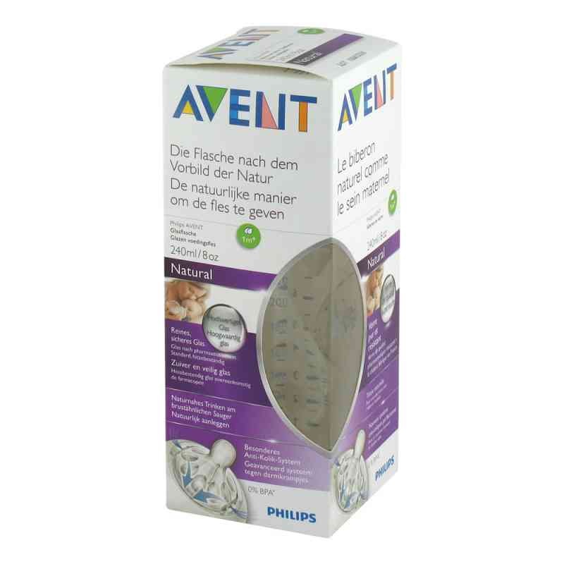 Avent Flasche 240 ml Glas Naturnah 1 stk Apotheke.de