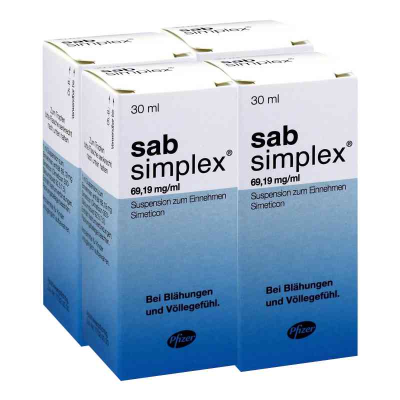 Sab simplex Suspension zum Einnehmen 4X30 ml Ihre günstige Online
