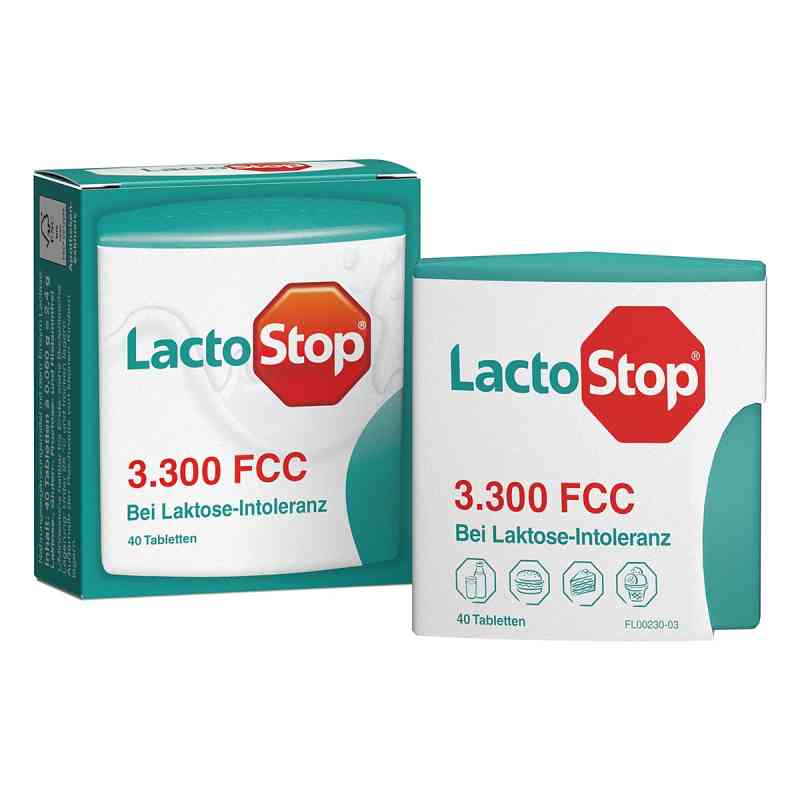 Lactostop 3.300 Fcc Tabletten Klickspender 40 stk