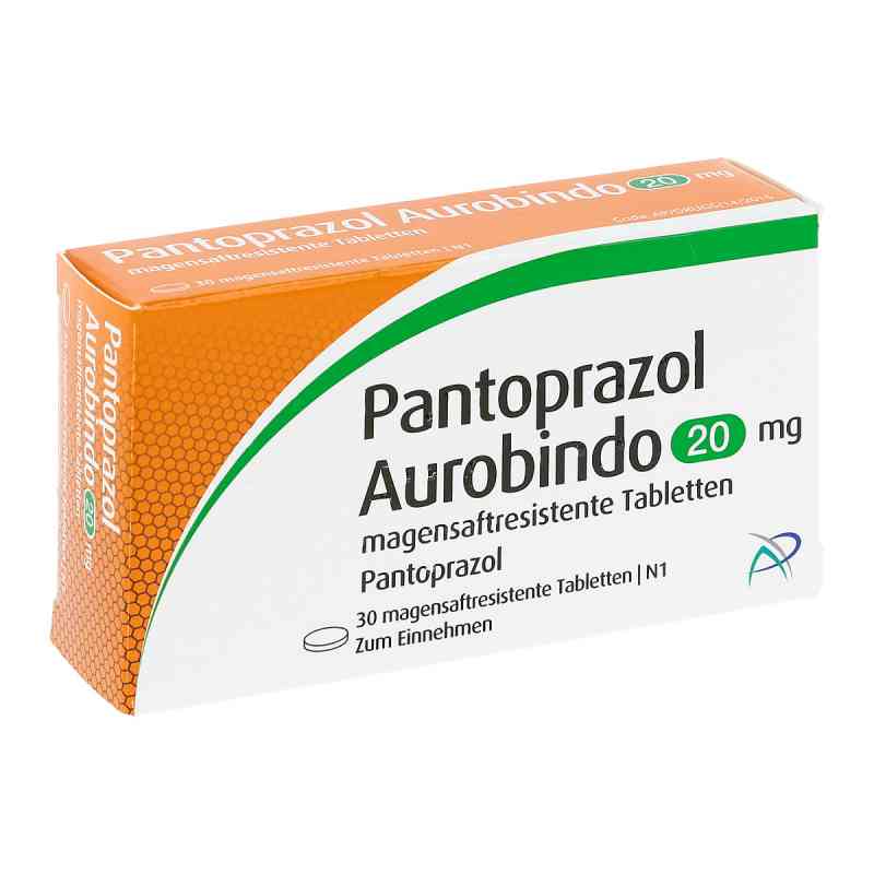 Pantoprazol Aurobindo 20mg 30 stk Apotheke.de