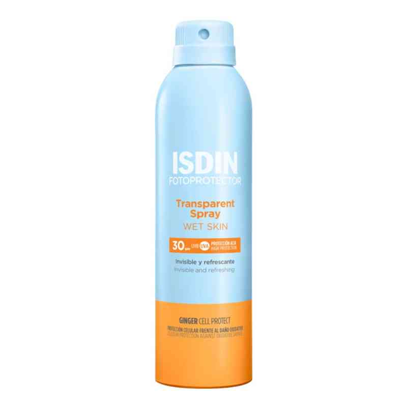 Isdin Fotoprotector Wet Skin Spray LSF 30 250 ml von ISDIN GmbH PZN 18139922