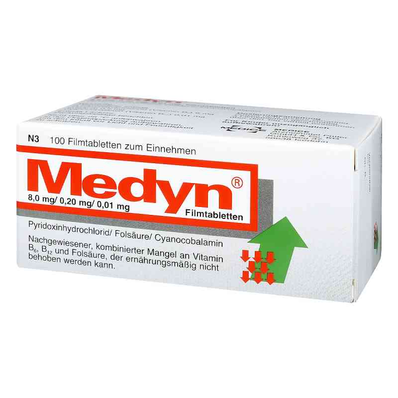 Medyn bei Erschöpfung durch Vitamin-Mangel 100 stk von MEDICE Arzneimittel Pütter GmbH&Co.KG PZN 07250303