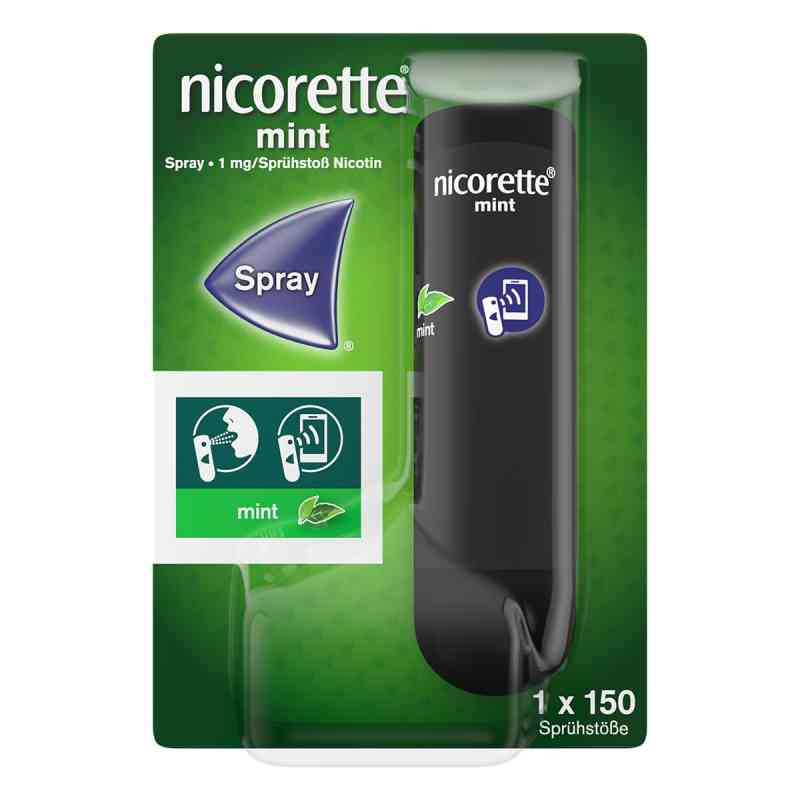 Nicorette mint Spray mit Nikotin zur Rauchentwöhnung 1 stk von Johnson & Johnson GmbH (OTC) PZN 18215149