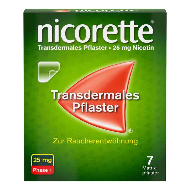Nicorette TX Pflaster mit 25 mg Nikotin zur Rauchentwöhnung 7 stk von Johnson & Johnson GmbH (OTC) PZN 03273388
