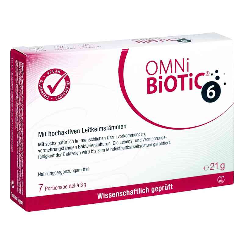 OMNi BiOTiC 6 - für den Alltag 7X3 g von INSTITUT ALLERGOSAN Deutschland (privat) GmbH PZN 02597663