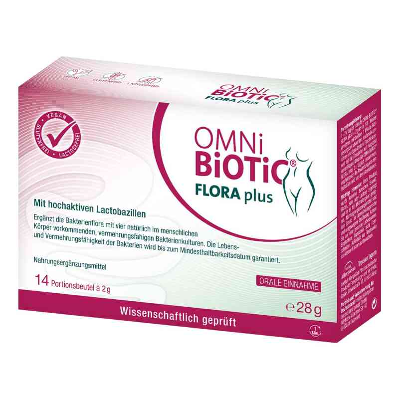 OMNi BiOTiC Flora plus - für die Frau  14X2 g von INSTITUT ALLERGOSAN Deutschland (privat) GmbH PZN 12459755