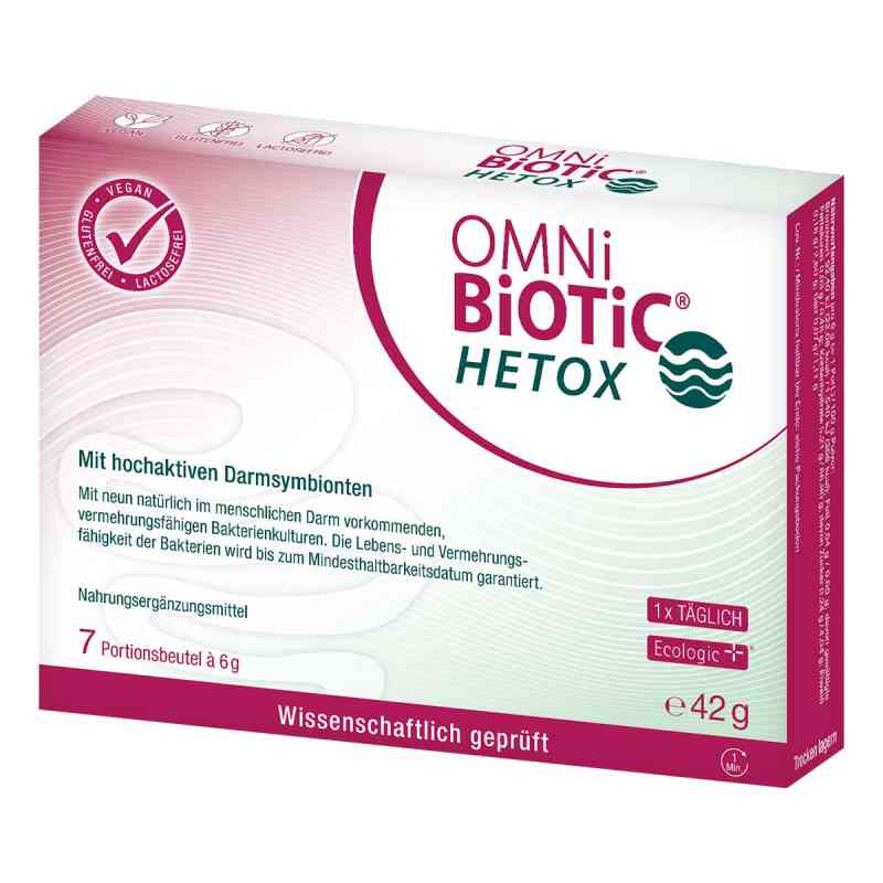 OMNi BiOTiC HETOX - Darm und Leber 7X6 g von INSTITUT ALLERGOSAN Deutschland (privat) GmbH PZN 18364211