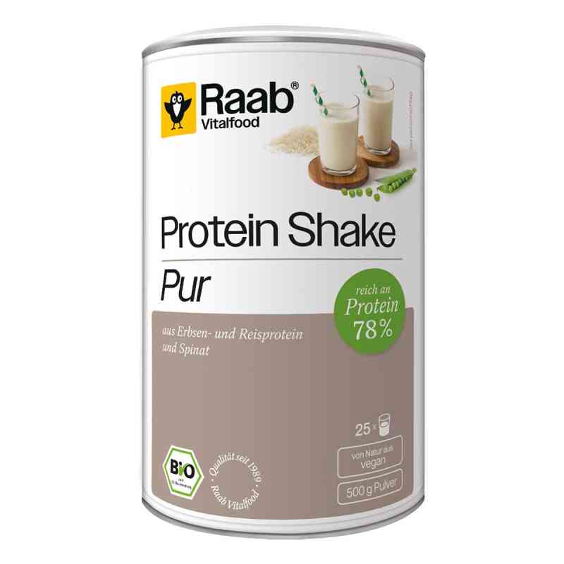 Raab Vitalfood Protein Shake Pur Bio Pulver 500 g von Raab Vitalfood GmbH PZN 19305498
