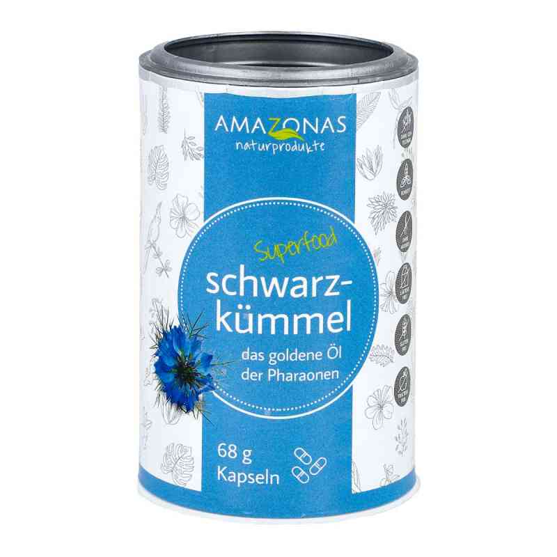 Schwarzkümmelöl Kapseln 100 stk von AMAZONAS Naturprodukte Handels GmbH PZN 03295390