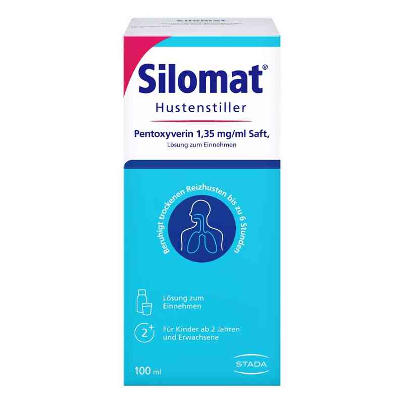 Silomat Hustenstiller Pentoxyverin 1,35 Mg/ml Saft 100 ml von STADA Consumer Health Deutschland GmbH PZN 18661400