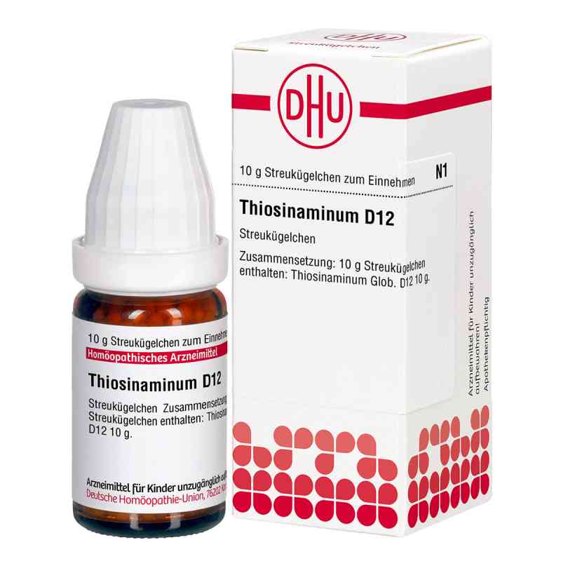 Thiosinaminum D12 Globuli 10 g von DHU-Arzneimittel GmbH & Co. KG PZN 01857487
