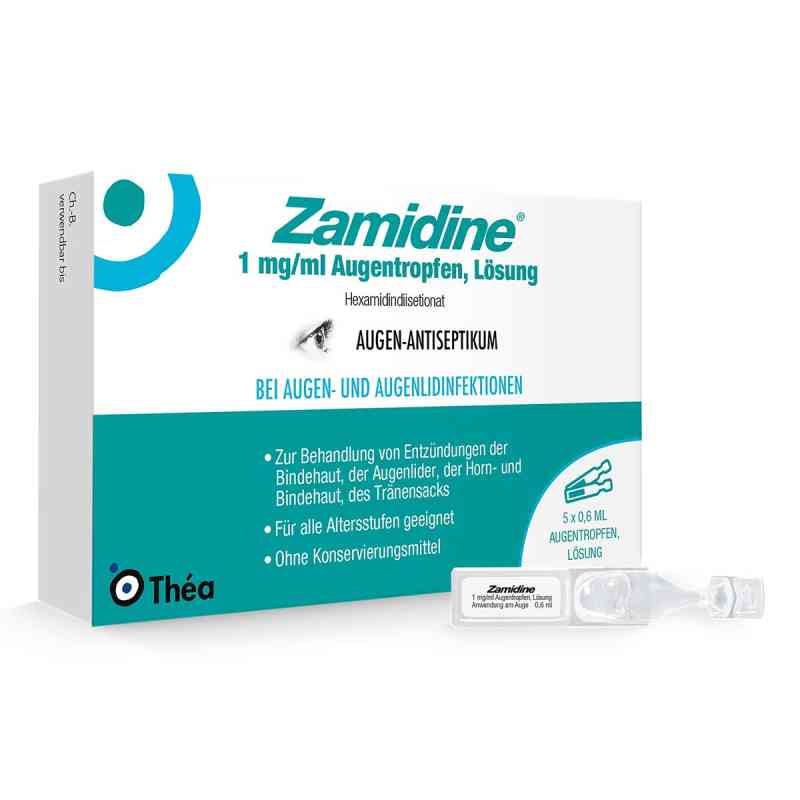 Zamidine 1 Mg/ml Augentropfen Mehrdosenbehältnisse 5X0.6 ml von Thea Pharma GmbH PZN 18381126