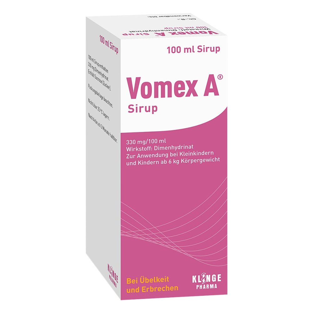 Vomex A 100 ml bei Ihrer günstigen Online Apotheke Apotheke.de