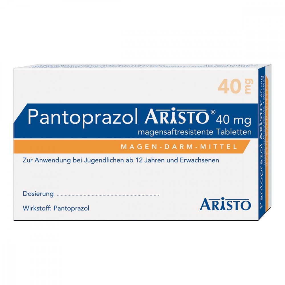 Pantoprazol Aristo 40mg 98 stk Apotheke.de