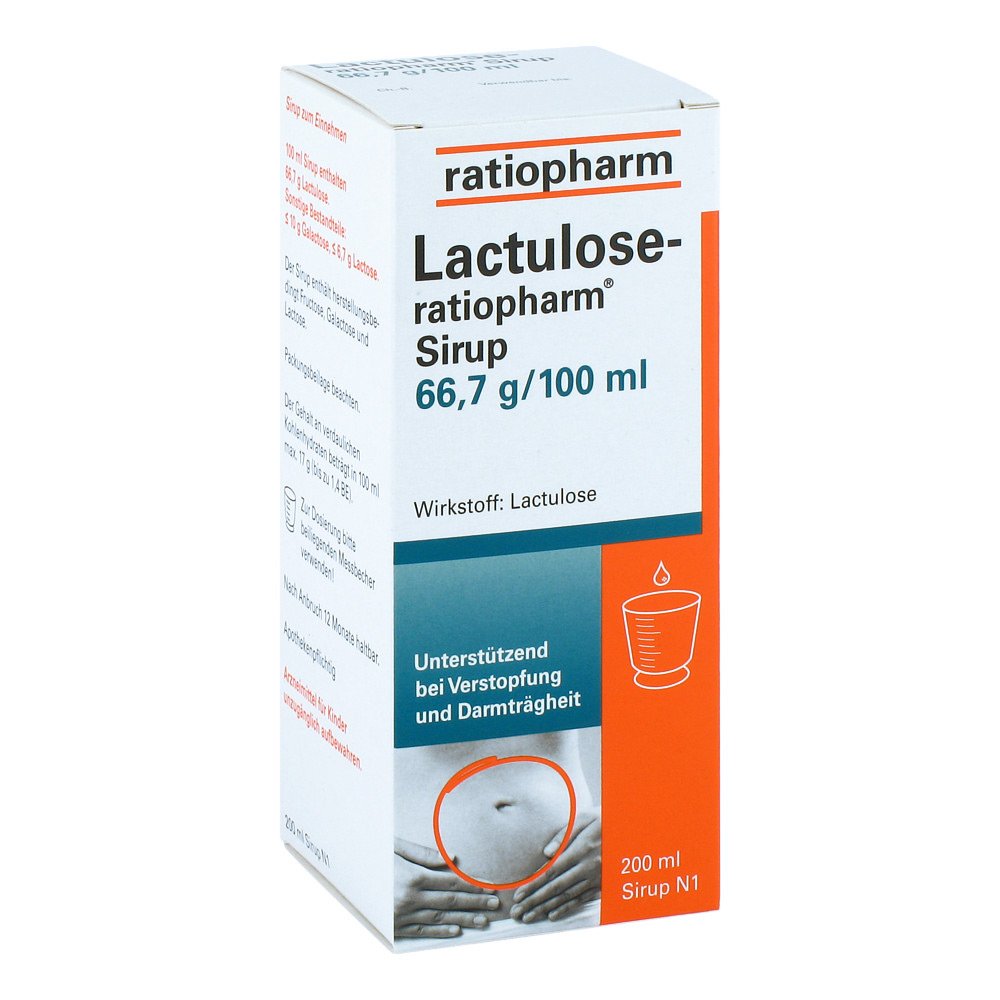 Lactuloseratiopharm 200 ml Apotheke.de