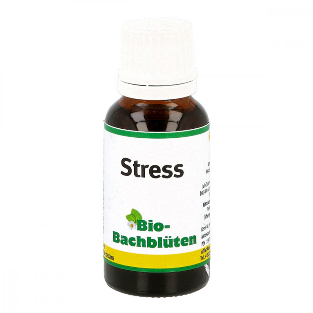 Bio Bachblüten Stress Tropfen für Hund/Katze/Pferd 20 ml