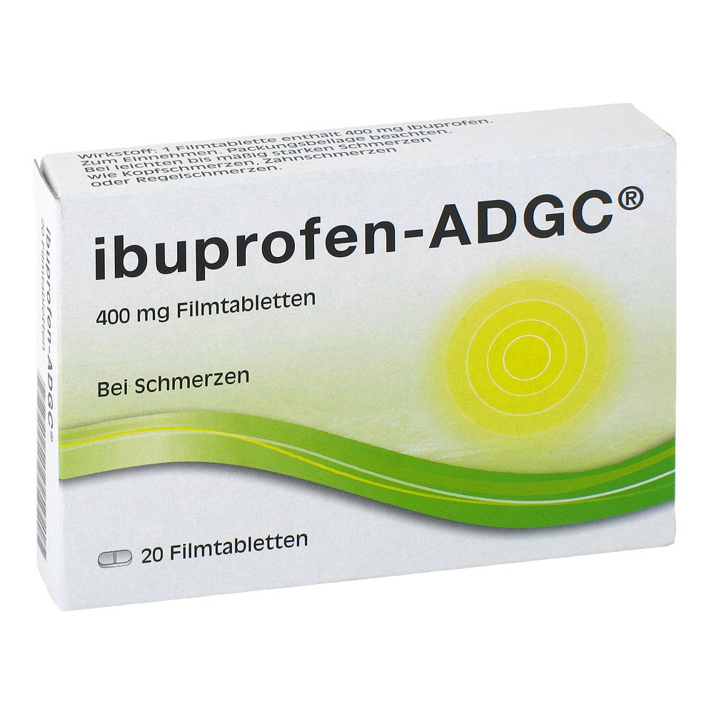 IbuprofenADGC 400mg 20 stk Apotheke.de