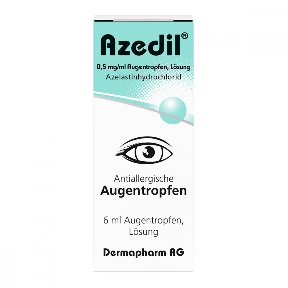 Azedil 0,5 mg/ml Augentropfen Lösung 6 ml Apotheke.de