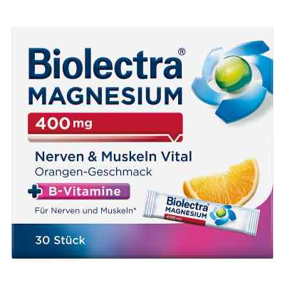 Biolectra Magnesium 400 mg Nerven & Muskeln Vital 30 stk von HERMES Arzneimittel GmbH PZN 17604759