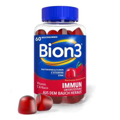 Bion3 Immun Weichgummis 60 stk von WICK Pharma - Zweigniederlassung der Procter & Gam PZN 18860200