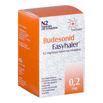 Budesonid Easyhaler 0,2mg/Dosis 1 stk von ORION Pharma GmbH PZN 06101908