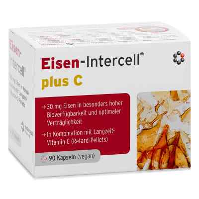 Eisen-Intercell Plus C Magensaftresistente Kapseln 90 stk von INTERCELL-Pharma GmbH PZN 19275544
