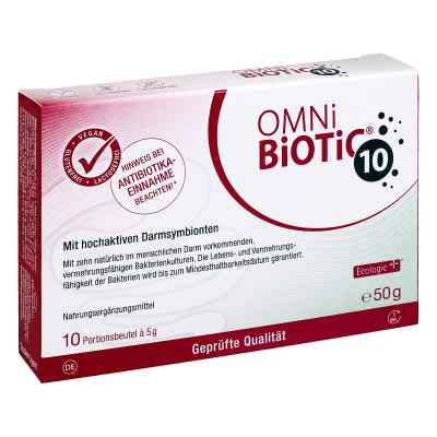 OMNi BiOTiC 10 - bei Antibiotika-Einnahme 10X5 g von INSTITUT ALLERGOSAN Deutschland (privat) GmbH PZN 13584793