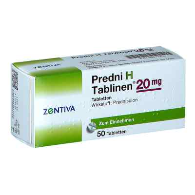 Predni H Tablinen 20 mg Tabletten 50 stk von Zentiva Pharma GmbH PZN 00677205