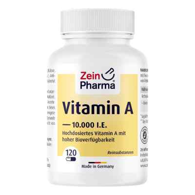 Vitamin A 10.000 I.e. Retinylacetat Kapseln zeinpharma 120 stk von ZeinPharma Germany GmbH PZN 19371532