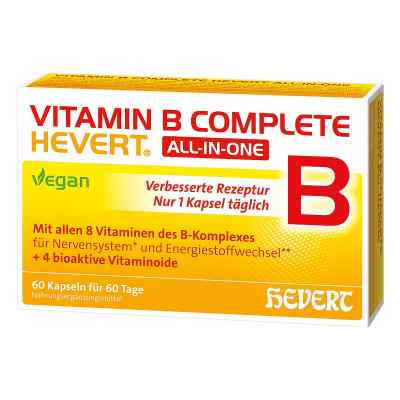 Vitamin B Complete Hevert All-in-one Kapseln 60 stk von Hevert-Arzneimittel GmbH & Co. KG PZN 19214749